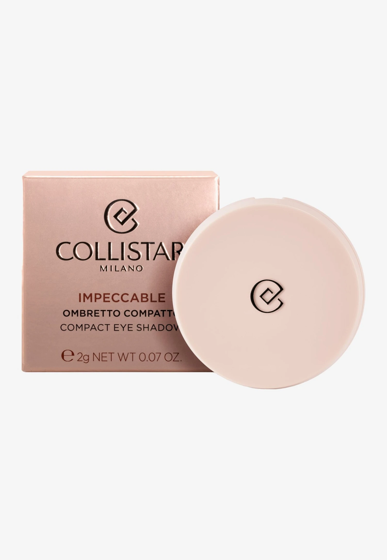 Collistar Impeccable Compact Eye Shadow Refill - Oogschaduw - N.300 Pink Gold Frost - Afbeelding 3